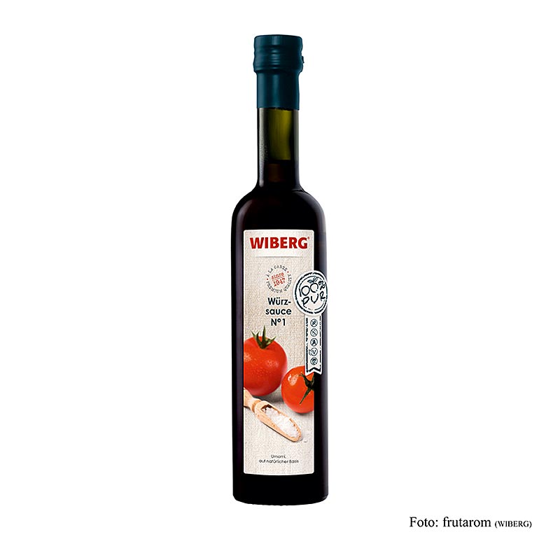 WIBERG kruidensaus N° 1, umami, 500 ml: A delicious and flavorful umami-infused herb sauce in a 500 ml bottle