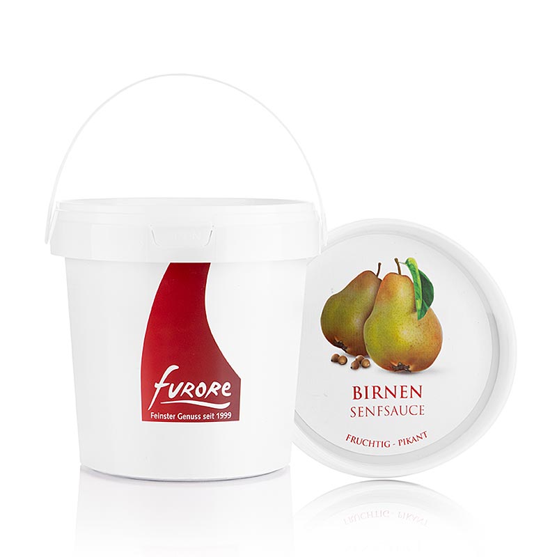Furore - Peren-mosterdsaus, met stukjes, 1,3 kg