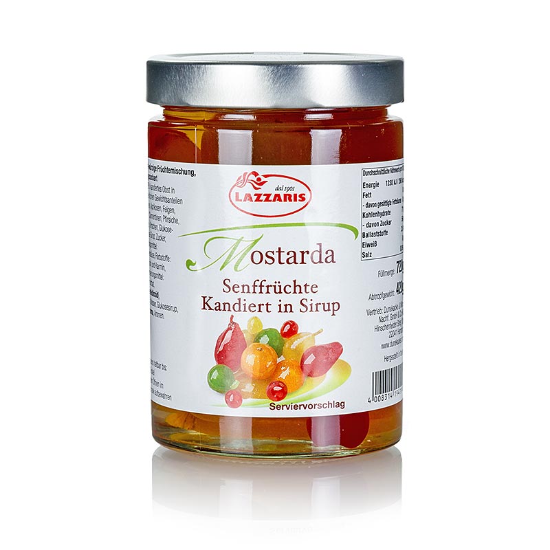 A 720 gram pack of whole mustard fruits, ideal for various culinary uses