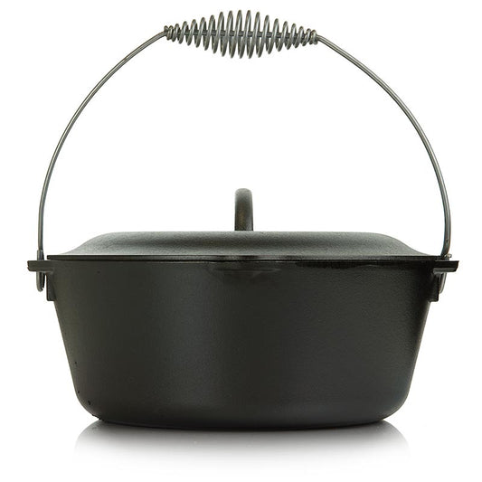 Large Lodge pan designed for use with a rookoven, with a 305cm diameter and 58cm depth