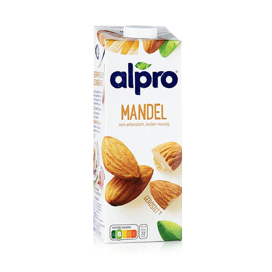 Afbeelding van een fles originele, gezoete amandeldrank van het merk Alpro, 1 liter