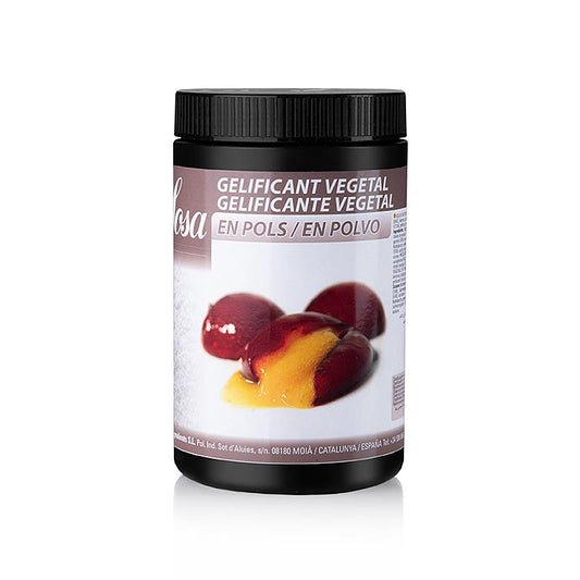 500g of Plantaardige gelatine, a vegetarian gelatine powder for cooking and baking