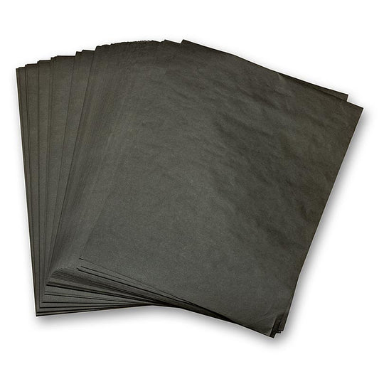 Inpakpapier, vetbestendig, op maat gesneden, zwart, 28 x 38 cm, 1.000 stuks