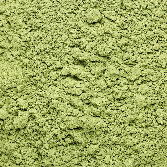 Organic 500g ground wheatgrass powder, a superfood rich in nutrients