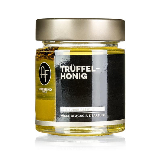 Acaciahoning met witte truffel (tuber albidum) from Appennino, 170 g, a decadent and aromatic delicacy perfect for enhancing any dish