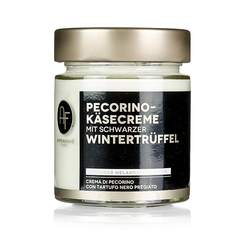Pecorino crème met zwarte wintertruffel, Appennino, 130 g - heerlijke truffelkaas spread