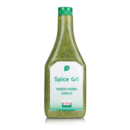 Kruidenolie groene kruiden en knoflook, Verstegen, 870 ml
