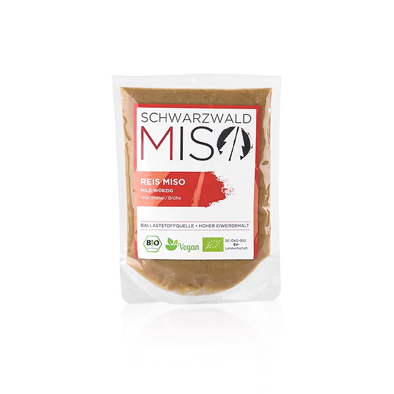 Miso-rijstpasta, mild gekruid, Schwarzwald Miso, BIO, 220 g