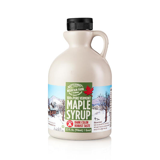 Ahornsiroop - Dark Robust, Vermont, 946 ml