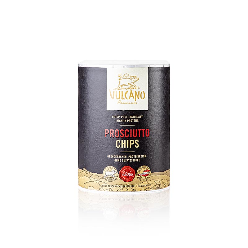 VULCANO Crisps, rauwe ham - chips, 35 g