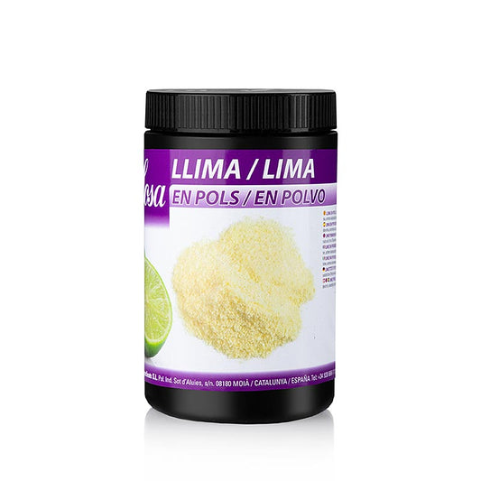 600g of Sosa poeder - limoenen (38759) in a bright green packaging