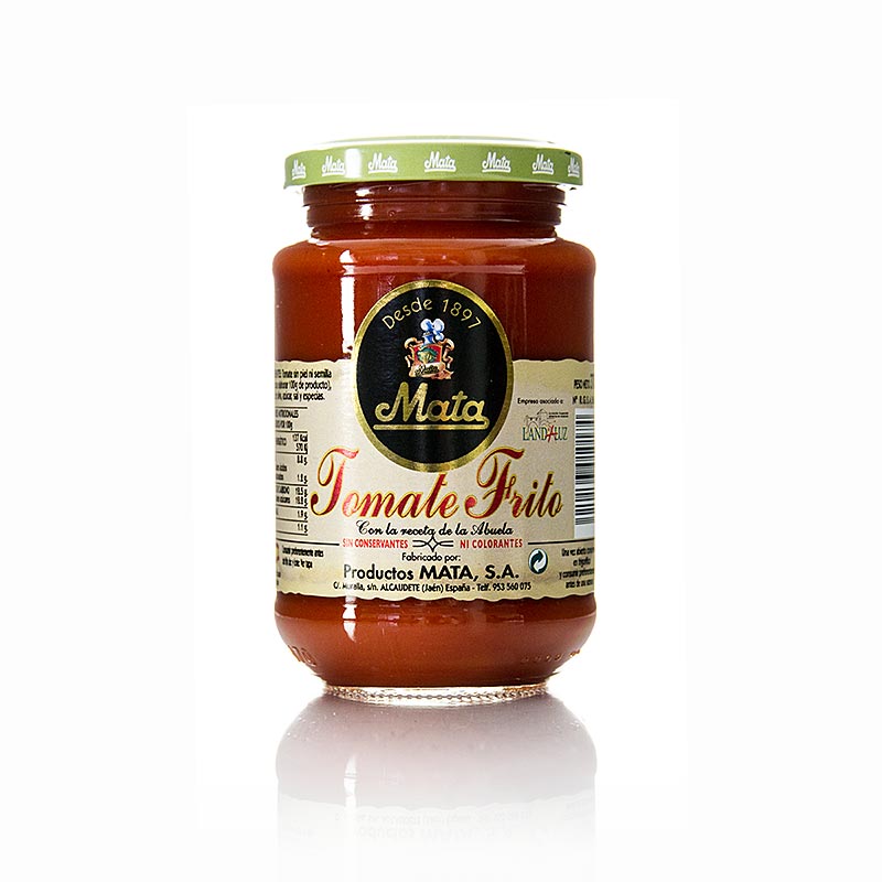 Tomatensaus Frito Salsa Especial, Spanje, 370 g - authentieke Spaanse tomatensaus van hoge kwaliteit voor heerlijke gerechten