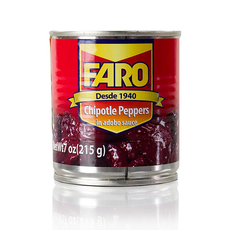 Chilipepers - Chipotles, gerookt, in adobosaus, 215 g