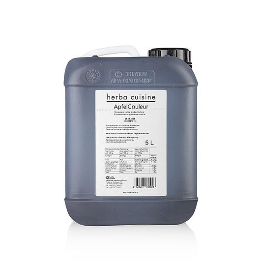 Herbacuisine ApfelCouleur Appelextract, vloeibaar, niet zoet & intens karamelachtig, 7 kg