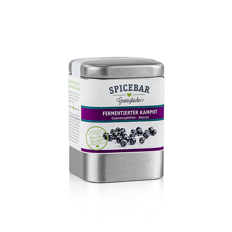 Spicebar - Gefermenteerde Kampot peper, bessen, 60 g - Aromatic and flavorful fermented Kampot peppercorns in a 60g pack
