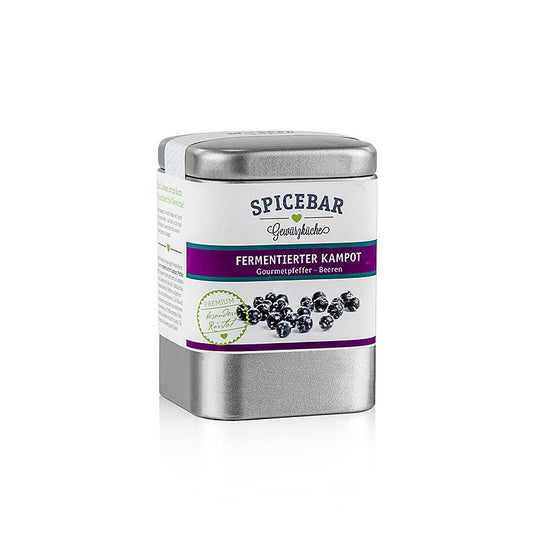 Spicebar - Gefermenteerde Kampot peper, bessen, 60 g - Aromatic and flavorful fermented Kampot peppercorns in a 60g pack