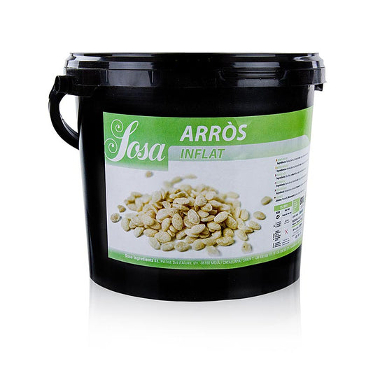 Gepofte rijst van Sosa, 800 g verpakking, perfecte toevoeging voor bakrecepten