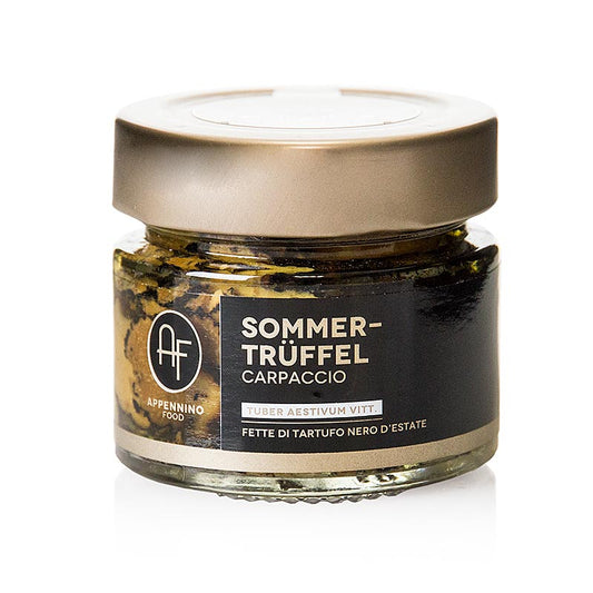 Delicious and aromatic Zomertruffel Carpaccio from Appennino, 80g - a gourmet treat
