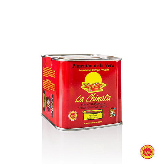 Paprikapoeder - Pimentón de la Vera DOP/g.U., gerookt, bitterzoet, La Chinata, 350 g