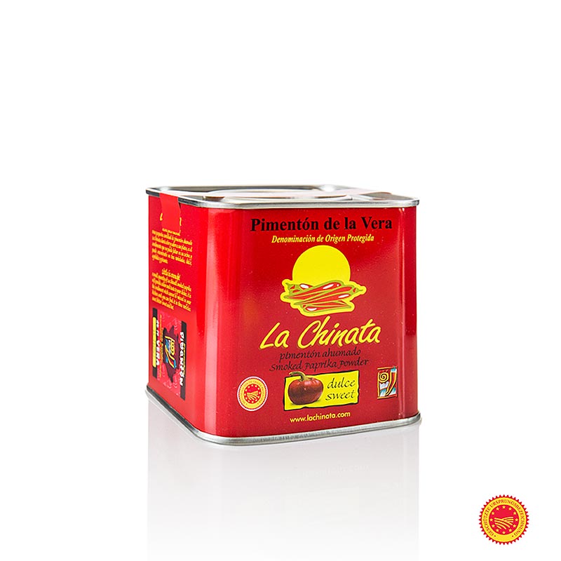 Smoked sweet Paprikapoeder - Pimenton de la Vera DOP/PDO from la Chinata, 160 g, perfect for adding rich, smoky flavor to your dishes