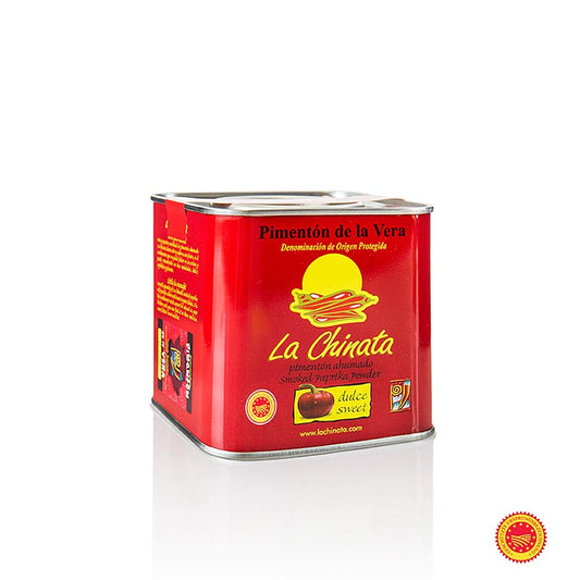 Smoked sweet Paprikapoeder - Pimenton de la Vera DOP/PDO from la Chinata, 160 g, perfect for adding rich, smoky flavor to your dishes