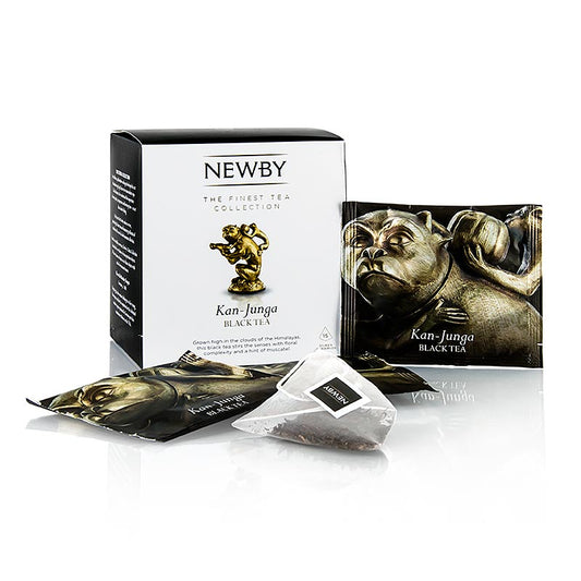 Newby Tea Kan Junga, zwarte thee uit Nepal, 37,5 g, 15 stuks