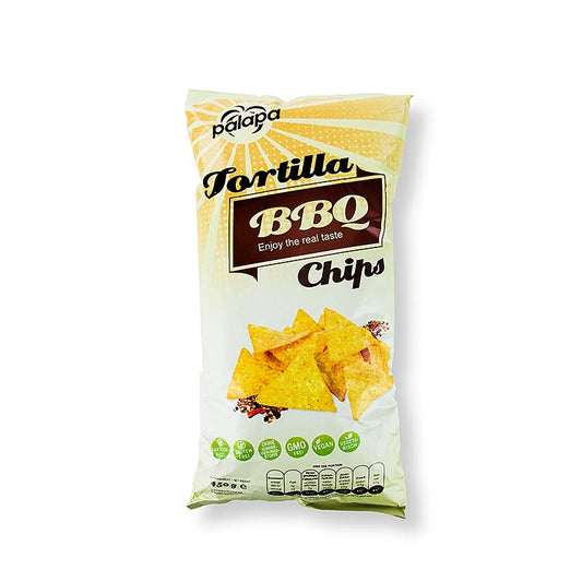 Tortilla chips hartig - BBQ - Nacho chips, Sierra Madre, 450 g, crunchy and flavorful snack made from premium ingredients