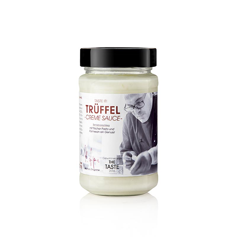 Truffelsaus van Marco Zingone, 225 ml, perfecte toevoeging aan pasta en vleesgerechten