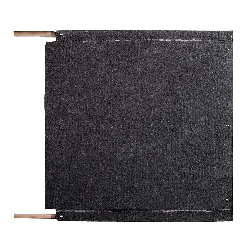 The Black Car Pad, Classic, 91x86cm, with handles & bag, 1 piece, ideal for protecting your car's interior during maintenance and repairs