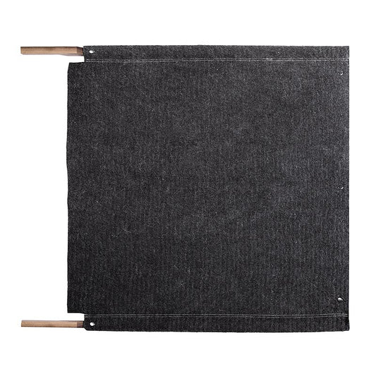 The Black Car Pad, Classic, 91x86cm, with handles & bag, 1 piece, ideal for protecting your car's interior during maintenance and repairs