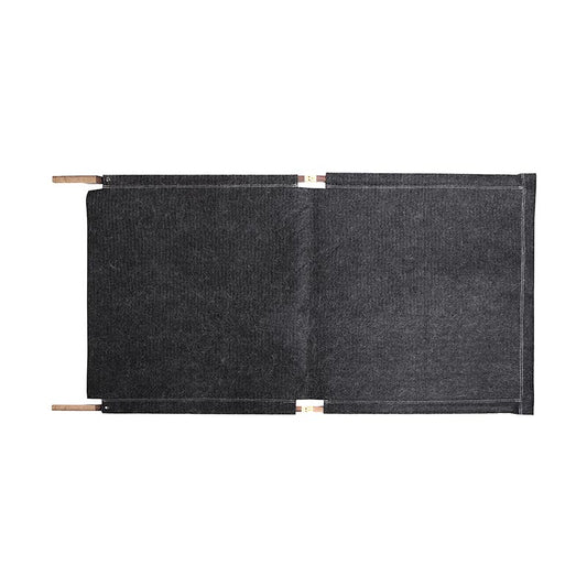 High-quality black car pad with handgrips and a storage bag, measuring 172x86cm, sold as a single unit