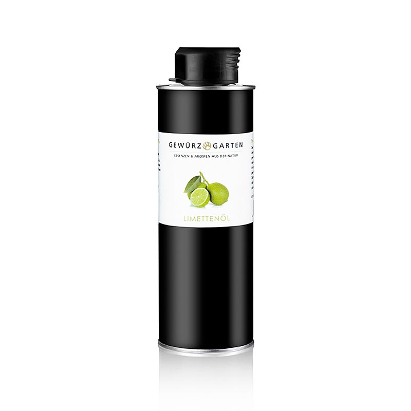 Organic Gewürzgarten Limoenolie in Extra Vierge Olijfolie, 250 ml, perfect for enhancing flavors in Mediterranean-inspired dishes