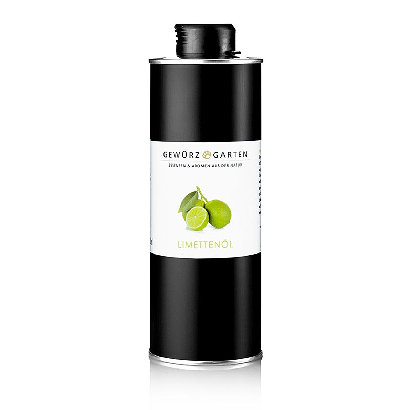 Gewürzgarten limoenolie in extra vierge olijfolie, 500 ml - high quality citrus-infused extra virgin olive oil for cooking and seasoning