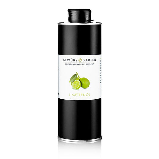 Gewürzgarten limoenolie in extra vierge olijfolie, 500 ml - high quality citrus-infused extra virgin olive oil for cooking and seasoning