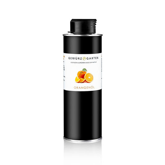 Gewürzgarten sinaasappelolie in koolzaadolie, 250 ml - natuurlijke en smaakvolle sinaasappelolie van hoge kwaliteit, perfect voor culinaire toepassingen