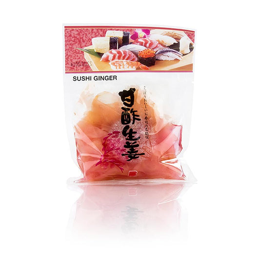 Ingemaakt roze gember uit Japan, 110 g, een heerlijke en veelzijdige toevoeging aan uw gerechten