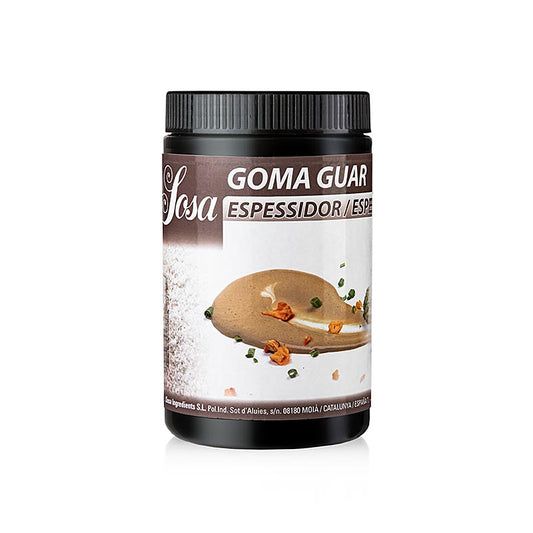 Organic Sosa Goma Guar 750g, a natural thickening agent for cooking and baking
