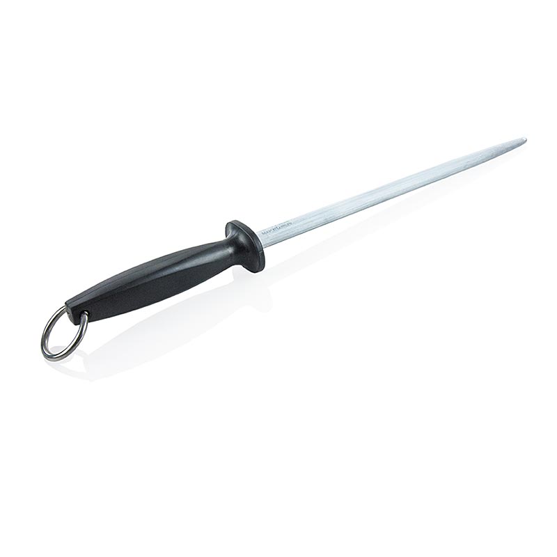 Slijpstaal voor vlees, 30 cm, rond, DIK, 1 stuk