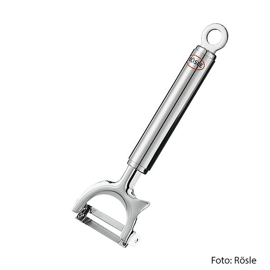 Rösle dunschiller kruis, 17cm, 1 st stainless steel peeler for efficient peeling
