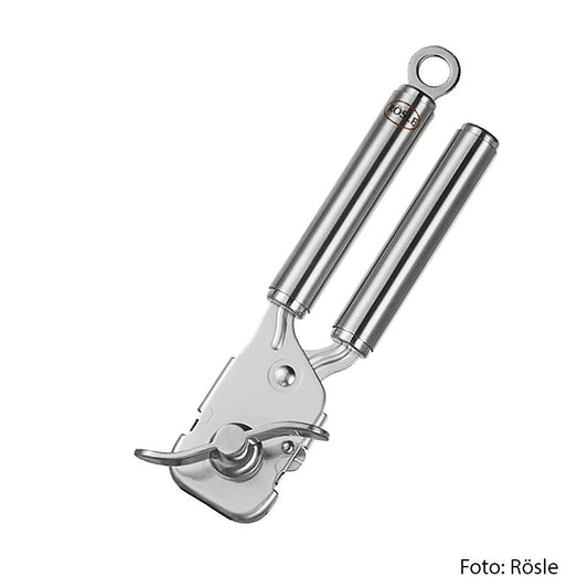 Rösle blikopener van 20cm lang, duurzaam en efficiënt keukengereedschap