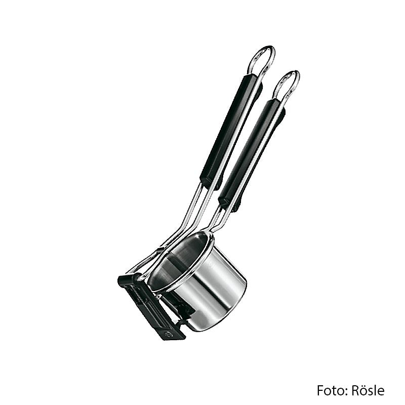 Rösle aardappelrasp 33cm long 11cm high Ø 9cm, stainless steel kitchen tool for grating potatoes and vegetables
