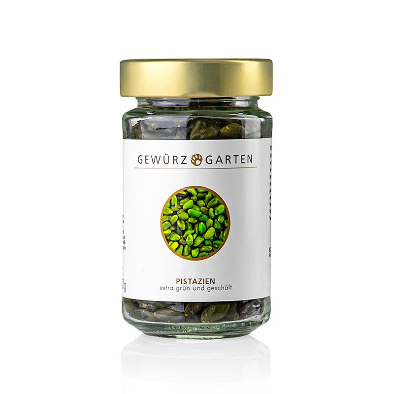 Gewürzgarten Pistachenoten, gepeld, donkergroen, topkwaliteit, 150 g