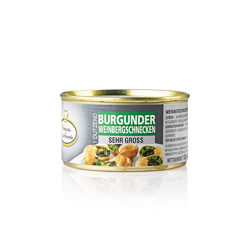 Wijngaardslakken, zeer groot, 1 dozijn, Francaise de Gastronomie, 130 g