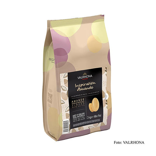 Valrhona Inspiration Amande - wit, amandelspecialiteit met cacaoboter, 3 kg