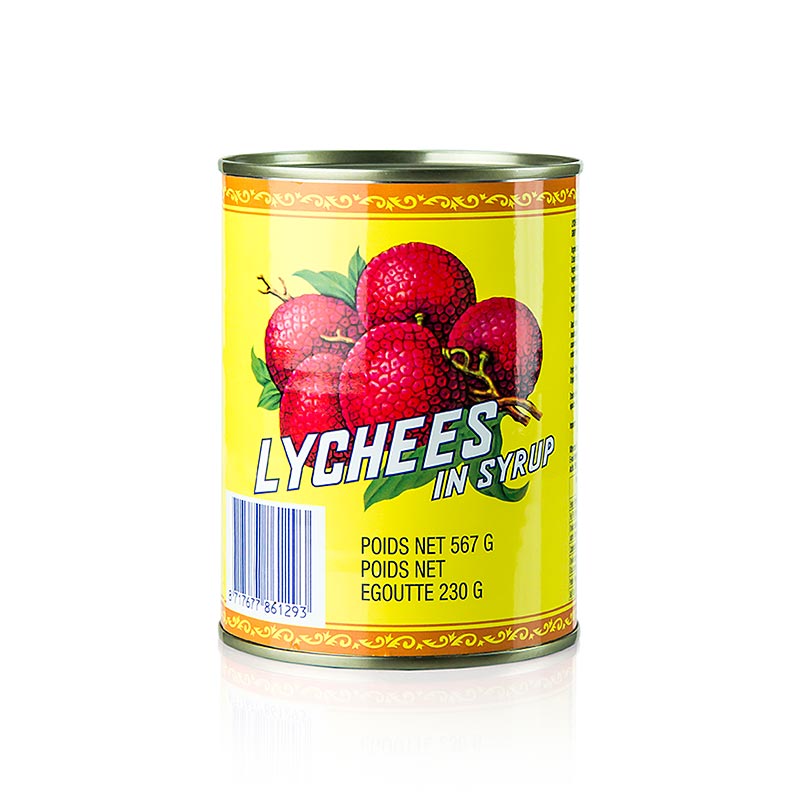 Lychees, gesuikerd, 540 g