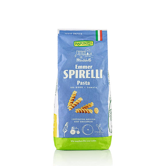 Rapunzel, Emmerpasta - Spirelli, Semola, BIO, 500 g