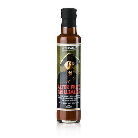 Kornmayer - Alter Fritz barbecuesaus, met bier, 250 ml