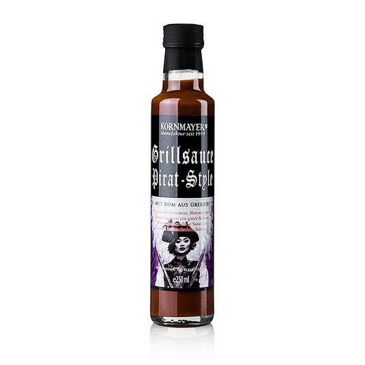 Kornmayer - Pirat - Style barbecuesaus, met rum, 250 ml