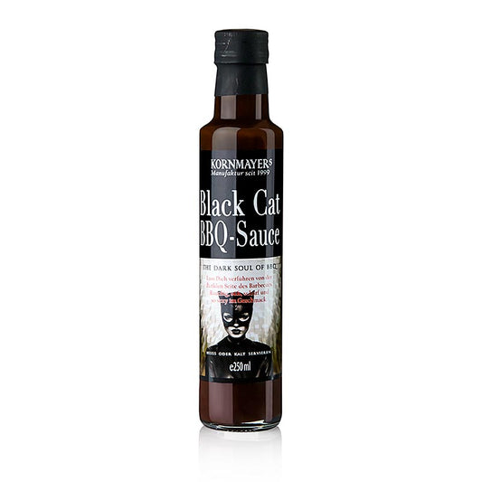 Kornmayer - Black Cat BBQ-barbecuesaus, 250 ml
