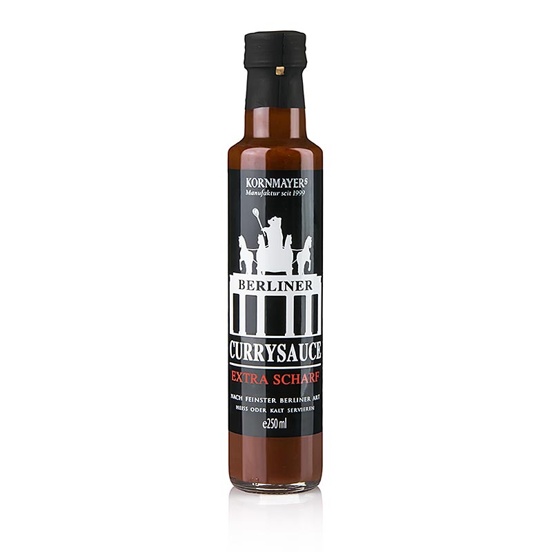 Kornmayer - Berlijnse currysaus, extra scherp, 250 ml